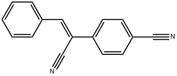 Benzeneacetonitrile, 4-cyano-α-(phenylmethylene)-, (Z)- (9CI) Struktur