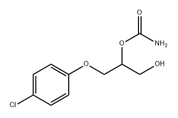 Chlorphenesin Carbamate Isomer Struktur