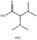 Valine, N,N-dimethyl-, hydrochloride Structure