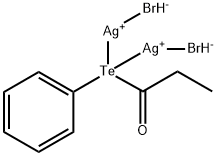 Silver, dibromo[μ-(Te-phenyl propanetelluroate-Te:Te)]di- (9CI) Struktur