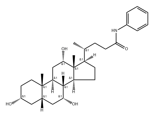 Cholic Acid anilide Struktur