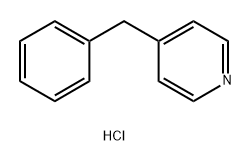 Pyridine, 4-(phenylmethyl)-, hydrochloride (1:1) Struktur