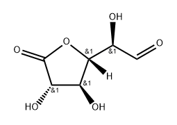D-Galacturonic acid gamma-lactone Struktur