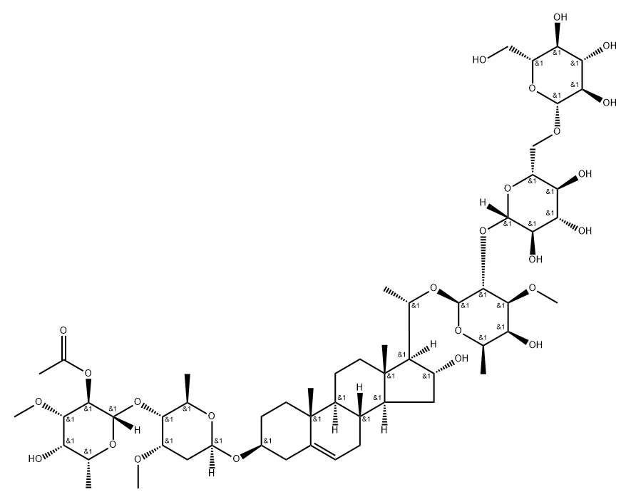 glycoside H2 Struktur