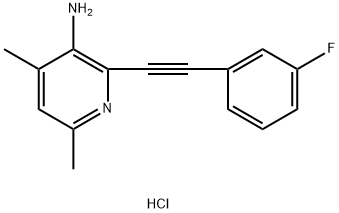ADX 10059 hydrochloride Struktur