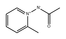 Acetyl(2-methylpyridinio)amine anion Struktur