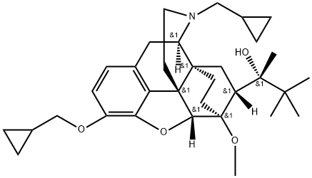 3-O-CyclopropylMethyl-buprenorphine Struktur