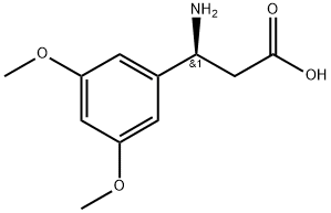 (ΒS)-Β-氨基-3,5-二甲氧基苯丙酸, 792183-19-8, 結(jié)構(gòu)式