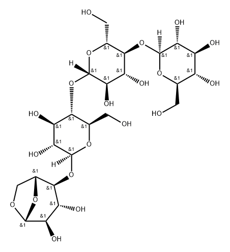 Cellotetraosan Struktur