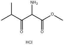 Leucine, 3-oxo-, methyl ester, hydrochloride (1:1) Struktur
