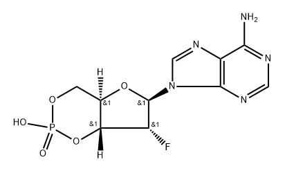 2'-F-dcAMP Struktur