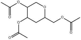 Hexitol, 1,5-anhydro-4-deoxy-, triacetate Struktur