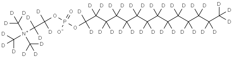 FOS-CHOLINE-14, DEUTERATED 結(jié)構(gòu)式