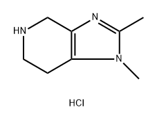 1,2-dimethyl-1H,4H,5H,6H,7H-imidazo[4,5-c]pyridi
ne dihydrochloride Struktur