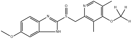 OMeprazole-4-Methoxy-d3 Struktur