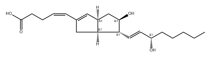 4,5-didehydroisocarbacyclin Struktur