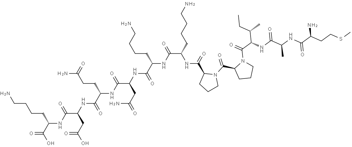 K-Casein (106-116),bovine Struktur