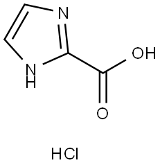 1H-imidazole-2-carboxylic acid hydrochloride Struktur