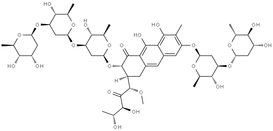 Mithramycin Impurity 10 Struktur