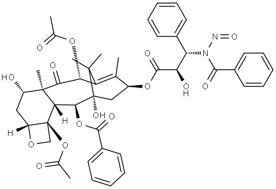 N-Nitroso Paclitaxel Struktur