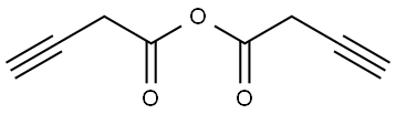3-Butynoic acid, anhydride with 3-butynoic acid Structure