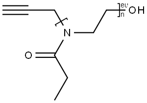 acetylene polyethyloxazoline 5kDa Struktur