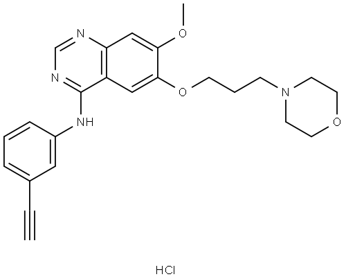 化合物 NRC-2694 HYDROCHLORIDE 結(jié)構(gòu)式