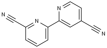 4,6'-dicyano-2,2'-bipyridine Struktur