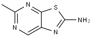 5-Methylthiazolo[5,4-d]pyrimidin-2-amine Structure