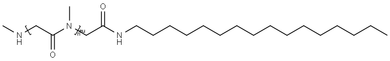 N-hexadecyl-pSar25 Struktur