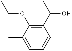 1-(2-ethoxy-3-methylphenyl)ethanol 結(jié)構(gòu)式