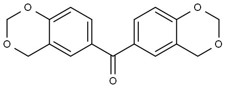 Bis(4H-benzo[d][1,3]dioxin-6-yl)methanone Struktur