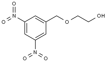 2-((3,5-dinitrobenzyl)oxy)ethan-1-ol Struktur
