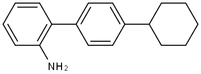 [1,1′-Biphenyl]-2-amine, 4′-cyclohexyl- Struktur