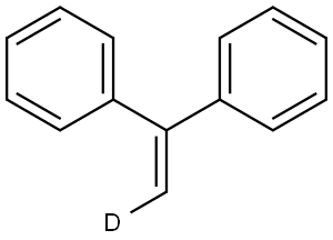 1,1′-(Ethenylidene-2-d)bis[benzene] Struktur
