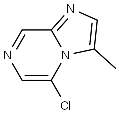 5-Chloro-3-methylimidazo[1,2-a]pyrazine Struktur