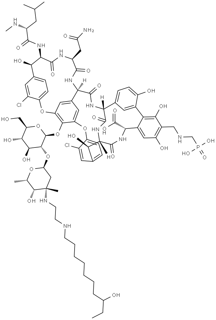 telavancin  Impurity 6 Struktur