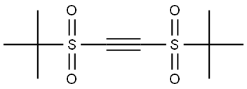 1,2-BIS(TERT-BUTYLSULFONYL)ACETYLENE Struktur