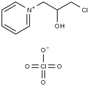 1-(3-CHLORO-2-HYDROXY-PROPYL)-PYRIDINIUM, PERCHLORATE Struktur