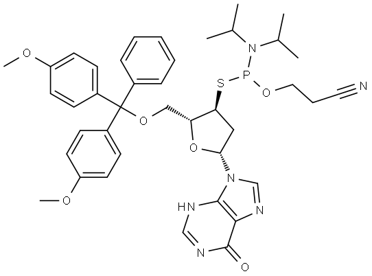 3'-Thio-dI CEP Struktur