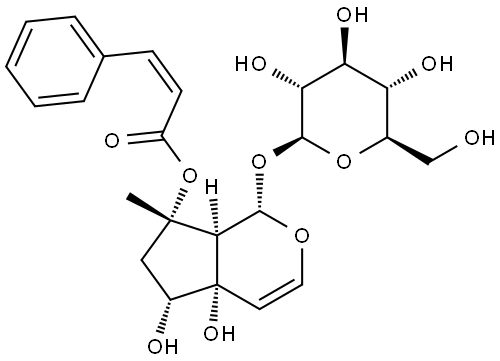 順式哈巴俄苷 結(jié)構(gòu)式