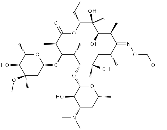 Roxithromycin Impurity 26 Struktur