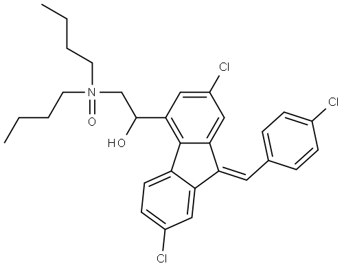 Lumefantrine Struktur
