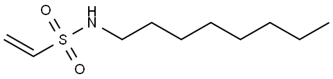 N-octylethenesulfonamide Struktur