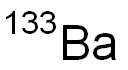 Barium-133 Struktur