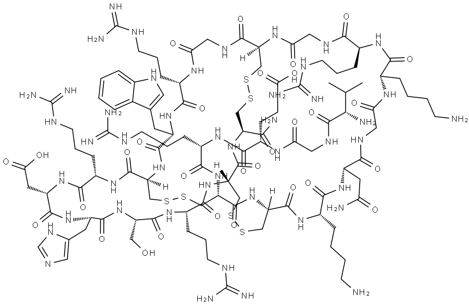 μ-Conotoxin BuIIIB Struktur