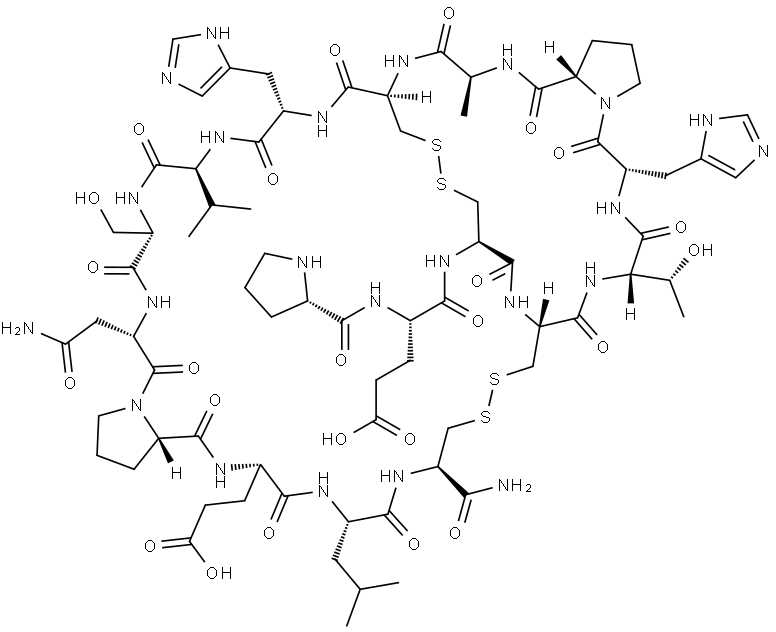 α-Conotoxin MrIC Struktur