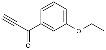 1-(3-Ethoxyphenyl)prop-2-yn-1-one Struktur
