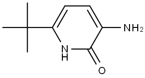 3-Amino-6-(tert-butyl)pyridin-2-ol Struktur