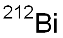 Bismuth-212 Struktur